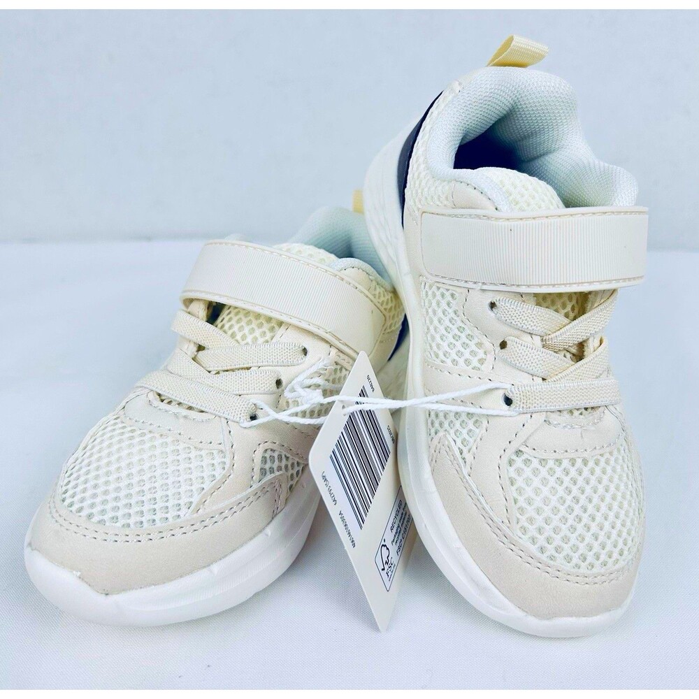 Lily & Dan White Sneaker Toddler Size 7 Hook & Loop Closure New in Box